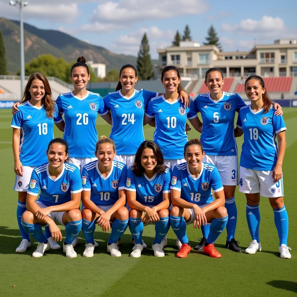 Đội hình các nữ cầu thủ Sporting Cristal