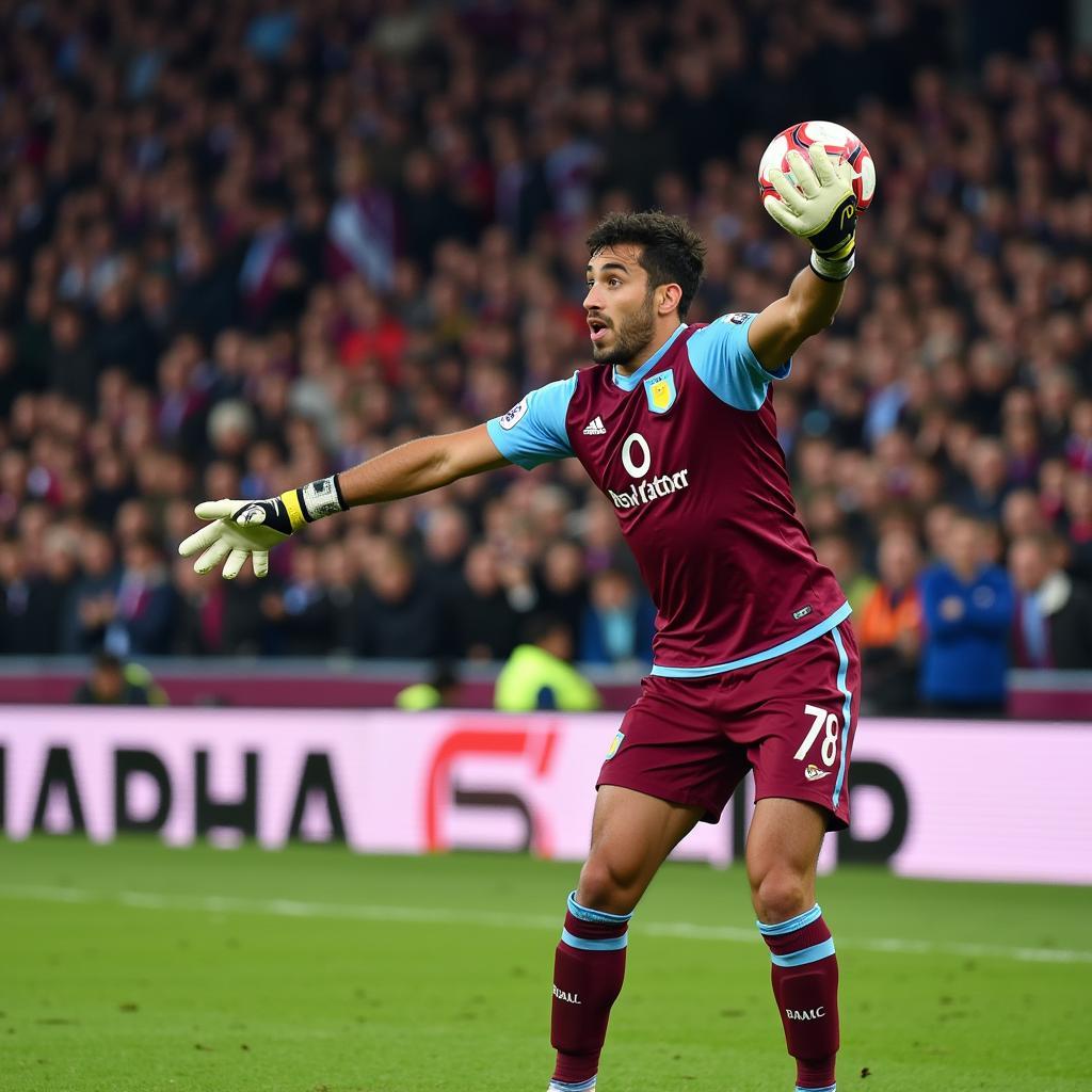 Emiliano Martínez tỏa sáng tại Aston Villa