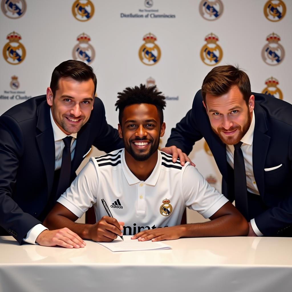 Endrick ký hợp đồng Real Madrid
