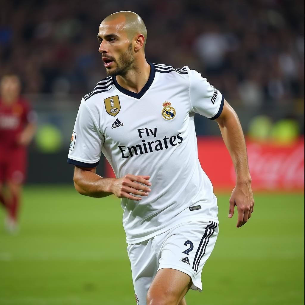 Enzo Zidane trong màu áo Real Madrid