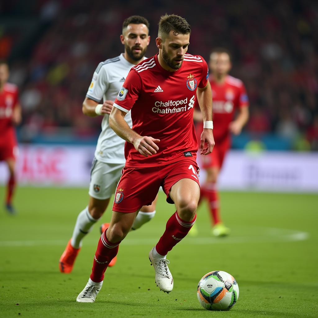 Erik Thommy thi đấu cho Fortuna Düsseldorf
