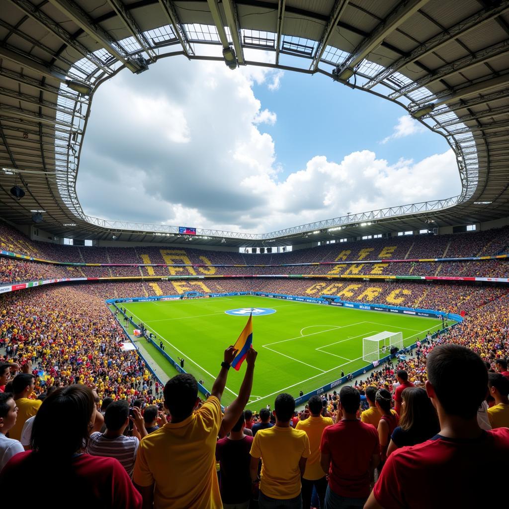 Estadio 9 de Mayo và bóng đá Colombia