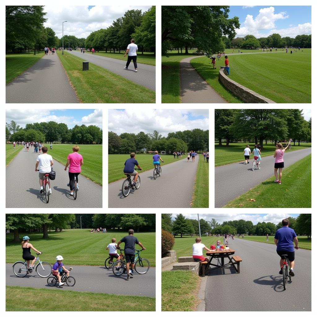 Các hoạt động giải trí tại Exeter City Park