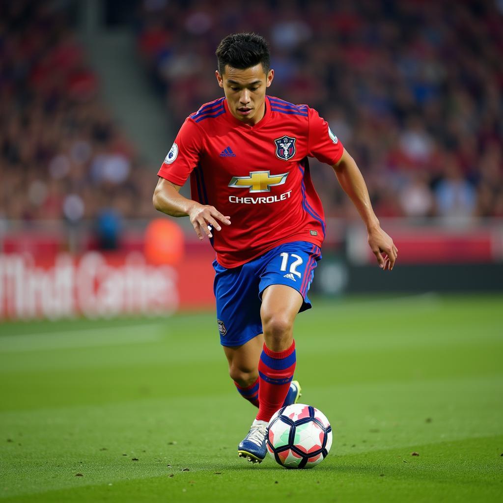 Fernando Cardozo xử lý bóng