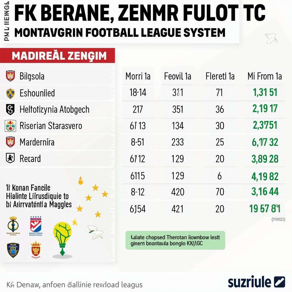 FK Berane trong hệ thống giải bóng đá Montenegro