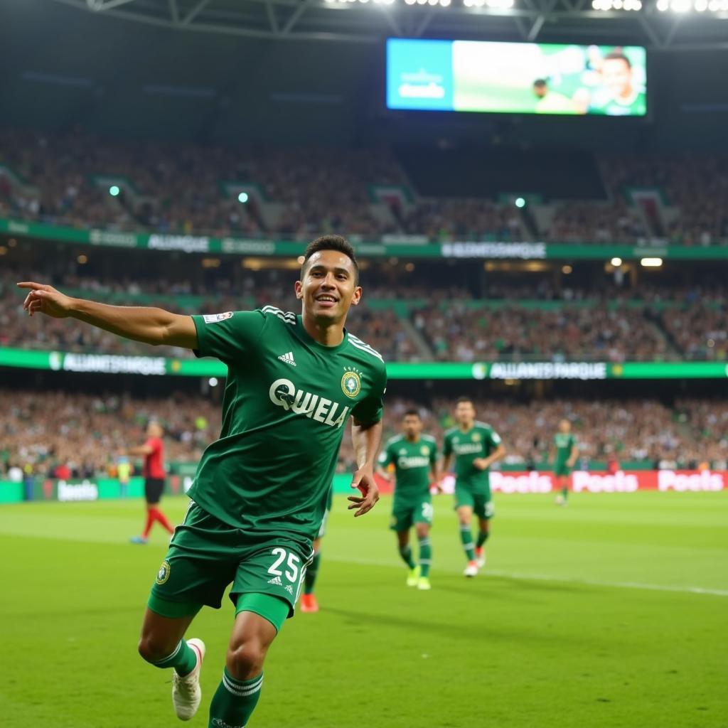 Gabriel Jesus thời kỳ thi đấu cho Palmeiras