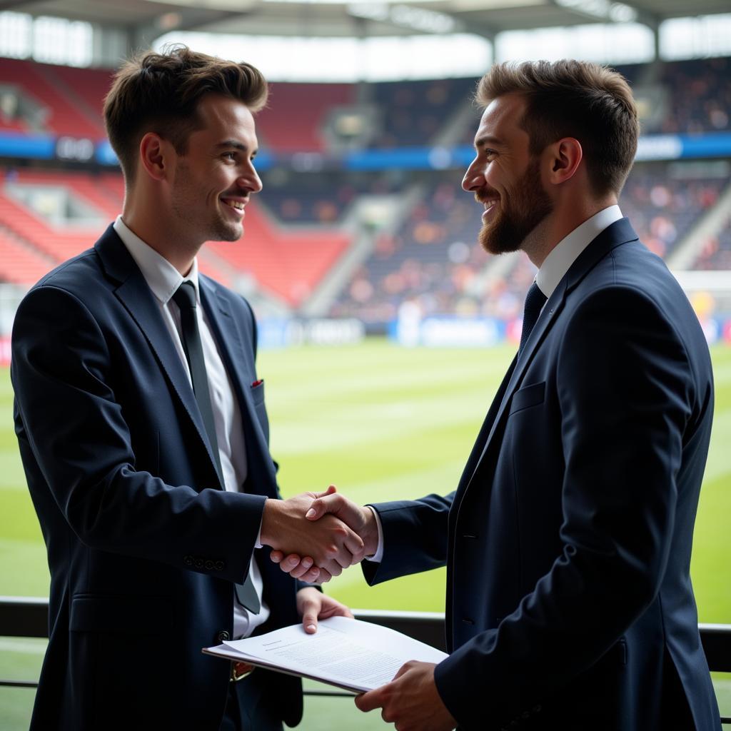 Gajic Zoran ký hợp đồng chuyên nghiệp