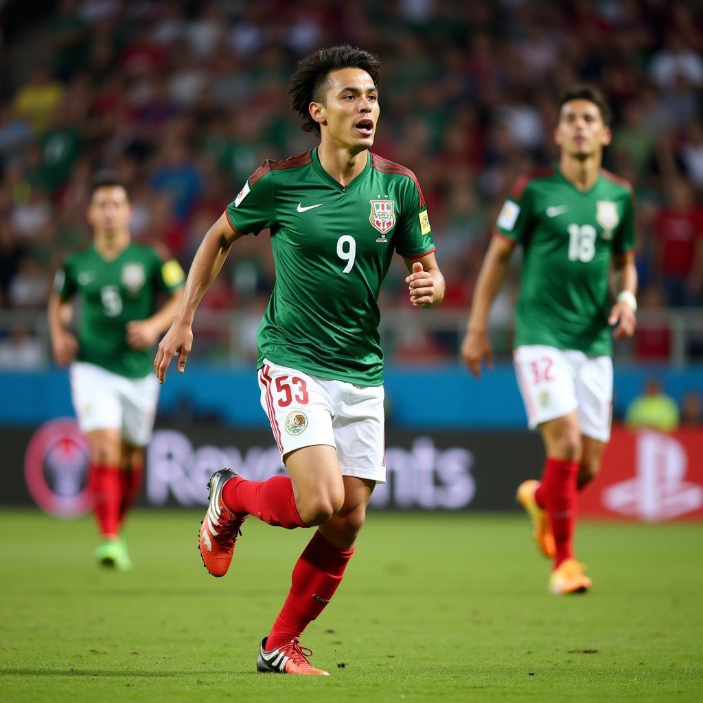 Gerardo Torrado thi đấu cho đội tuyển quốc gia Mexico