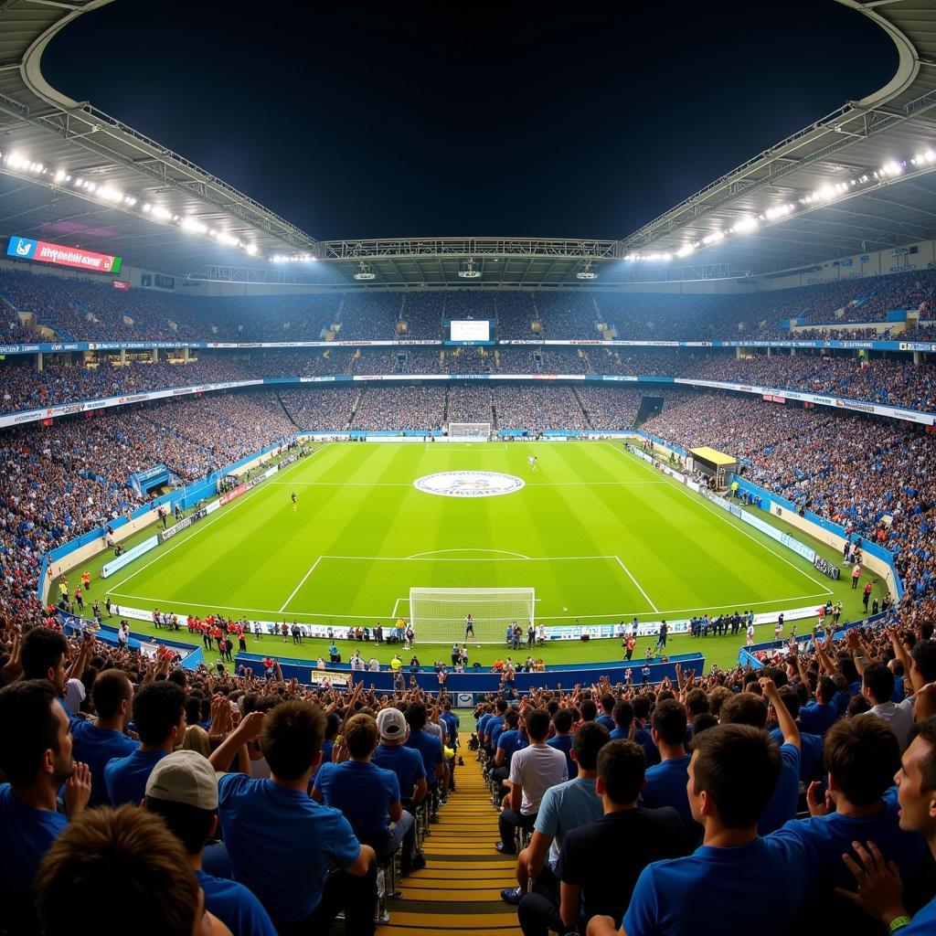 Gremio Fans Celebrating Copa Libertadores Victory
