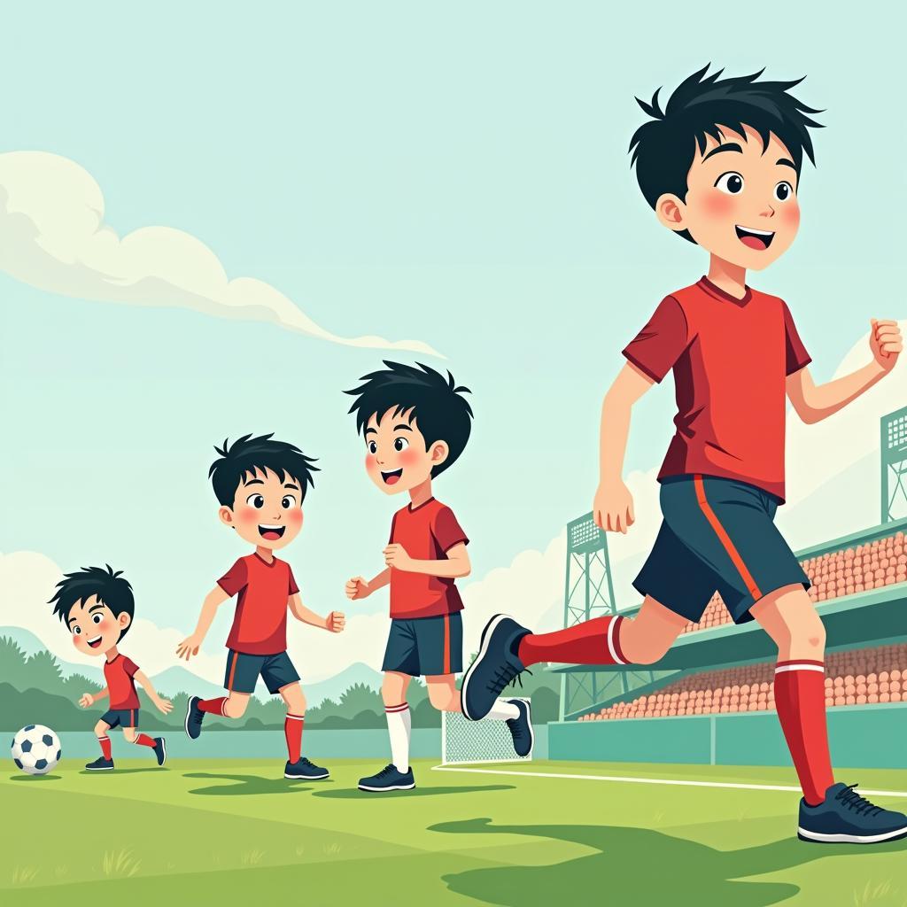 Hành trình của Jun-Seo từ sân cỏ nghiệp dư đến chuyên nghiệp