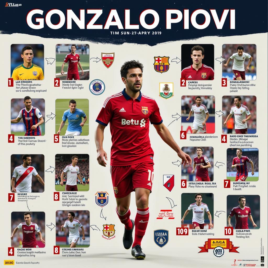 Hành trình sự nghiệp của Gonzalo Piovi