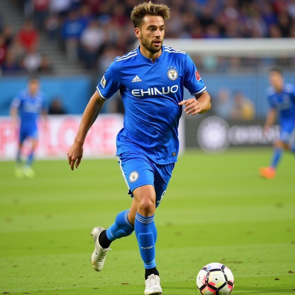 Harrison Heath trong màu áo Orlando City SC