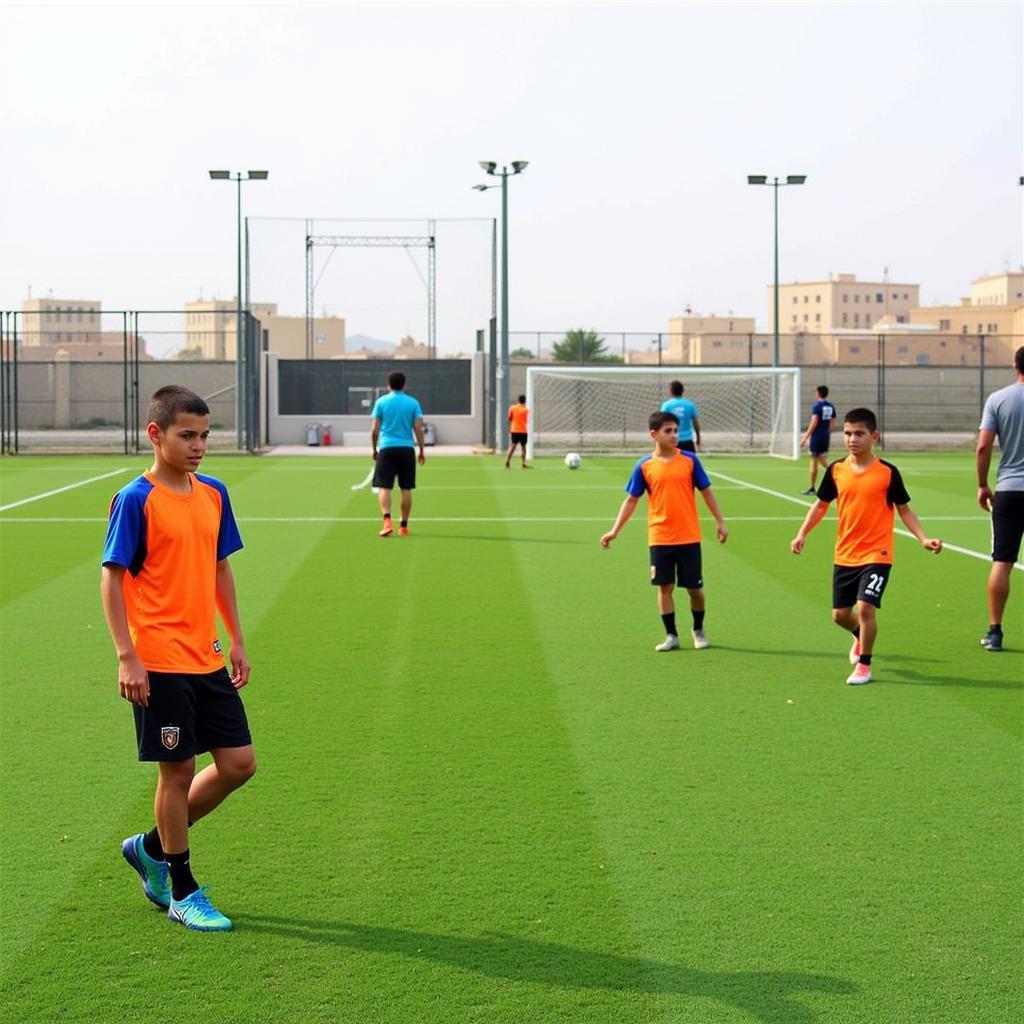 Hệ thống đào tạo trẻ bài bản của Hajer FC