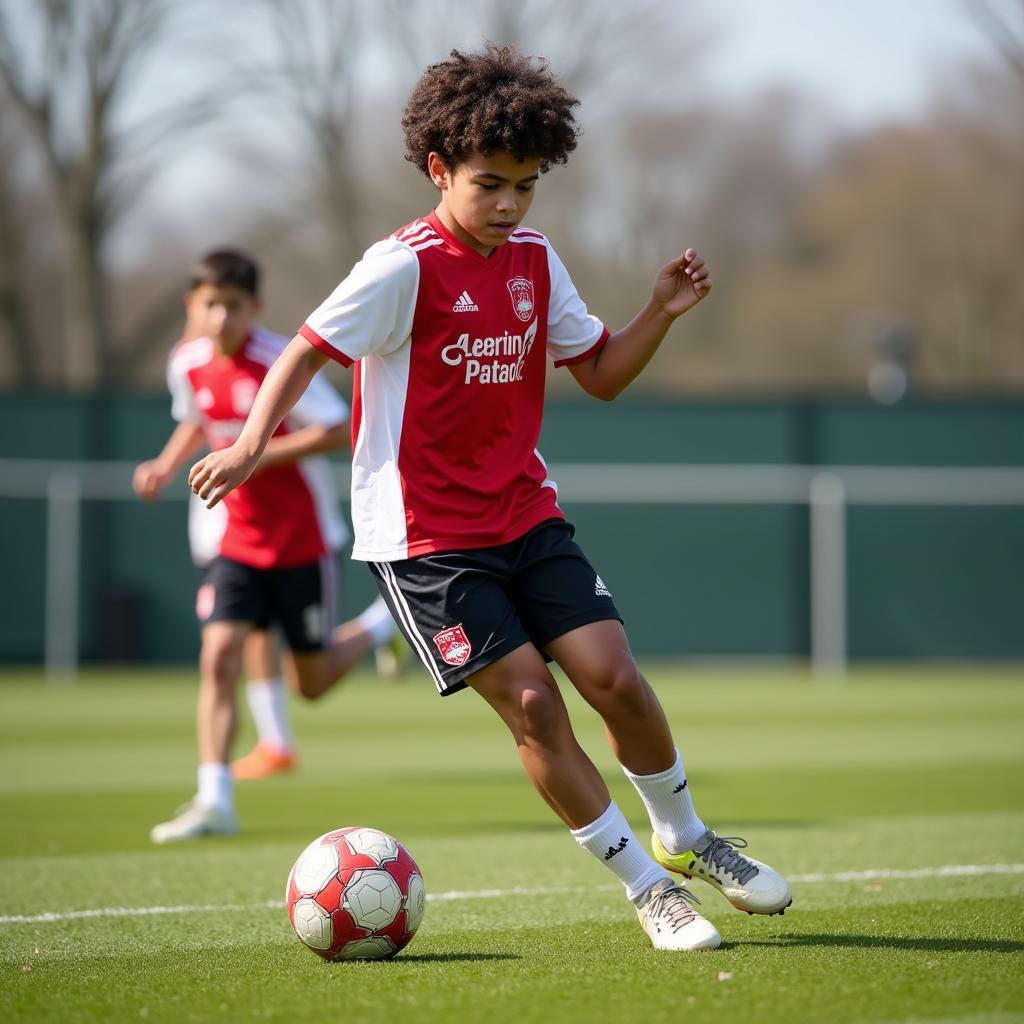 Hedwiges Maduro thời trẻ tại Ajax Amsterdam