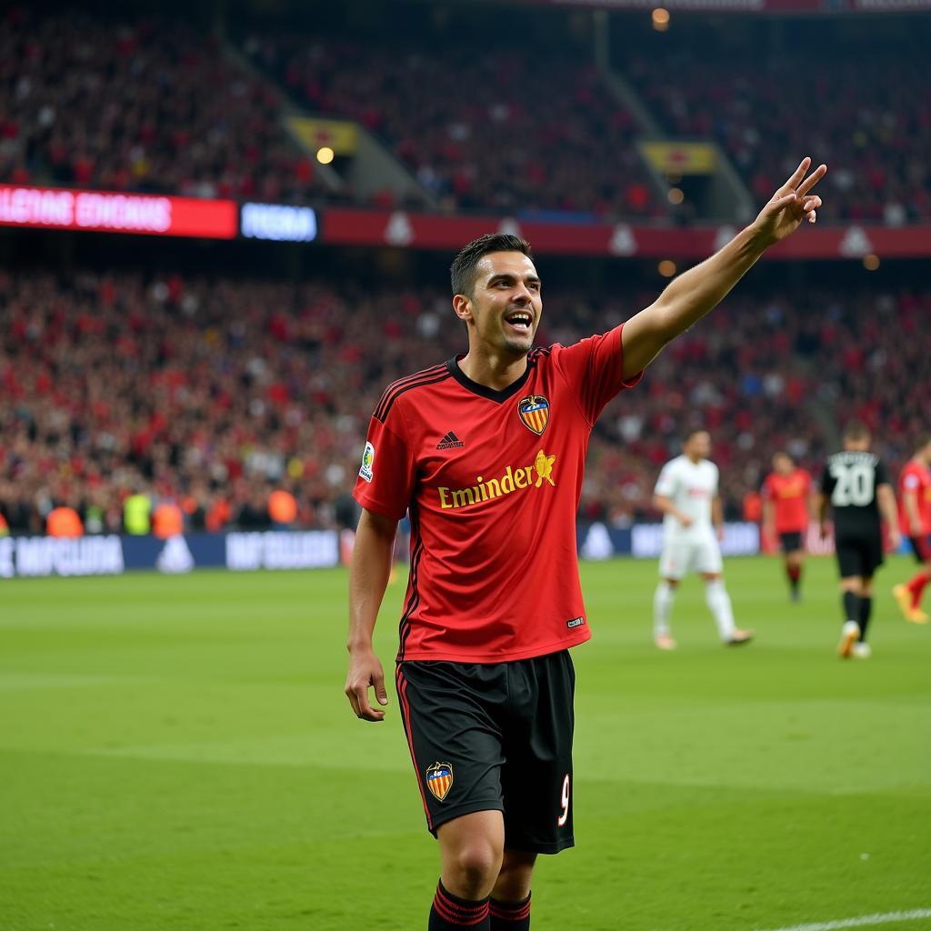 Hedwiges Maduro khoác áo Valencia CF tại La Liga