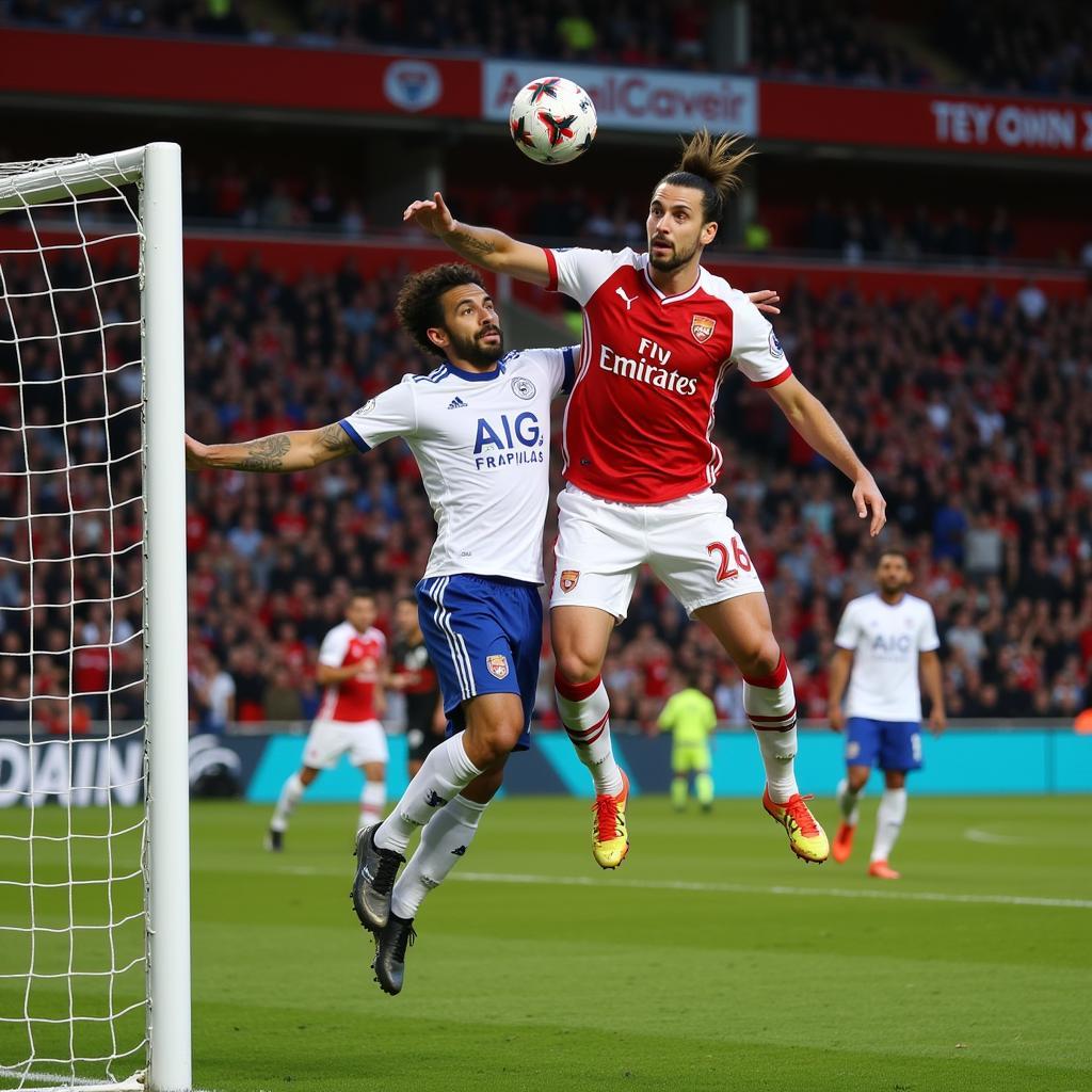 Ibrahimovic ghi bàn bằng đầu