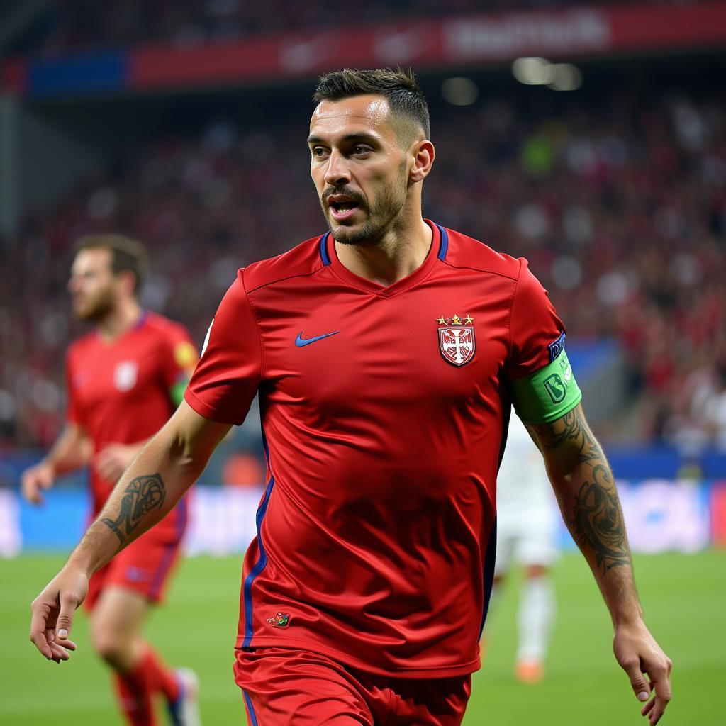 Igor Duljaj thi đấu cho đội tuyển quốc gia Serbia Montenegro