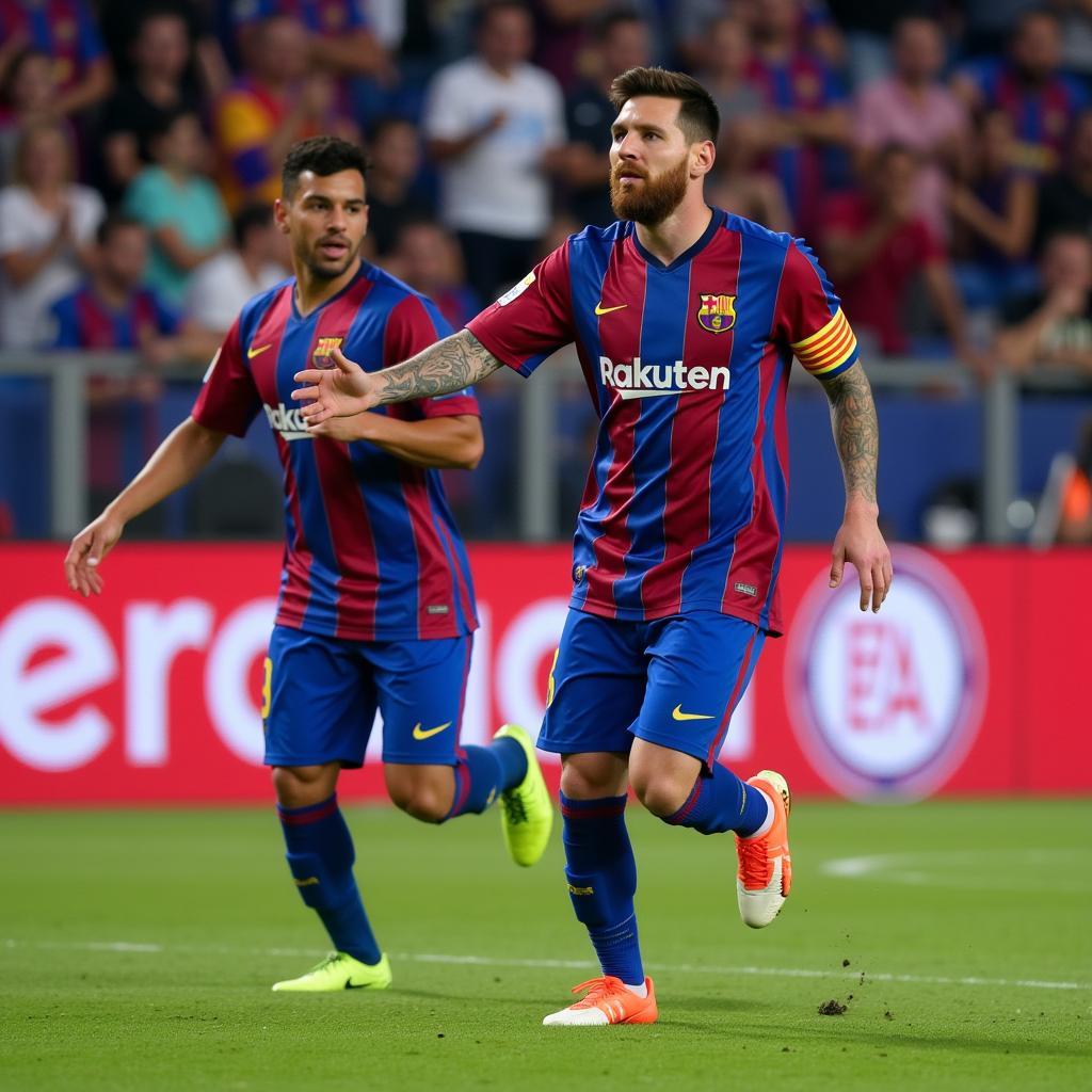 Lionel Messi trong màu áo Inter Miami CF
