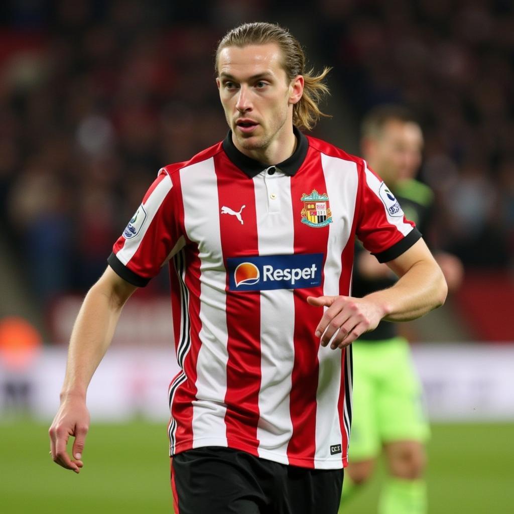 Jack Colback thi đấu cho Sunderland