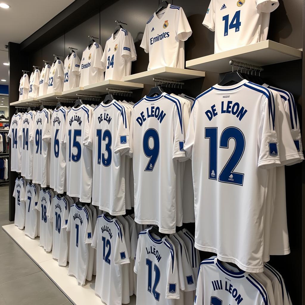 Áo Jeremy De Leon Real Madrid Jersey Cửa Hàng