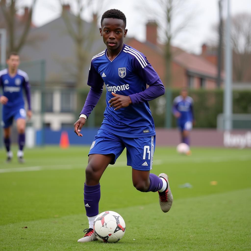 Jeremy Doku Khởi Nghiệp tại Anderlecht