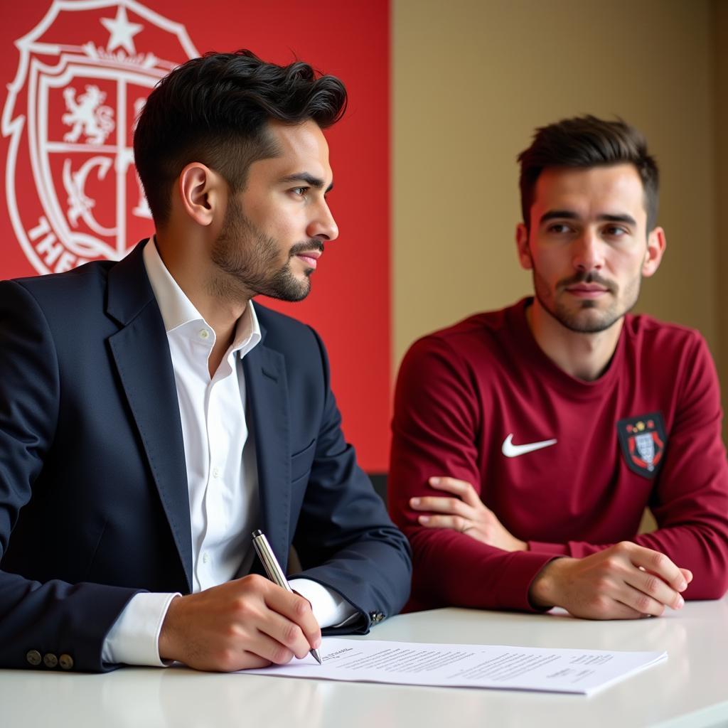Joao Mendes ký hợp đồng chuyên nghiệp