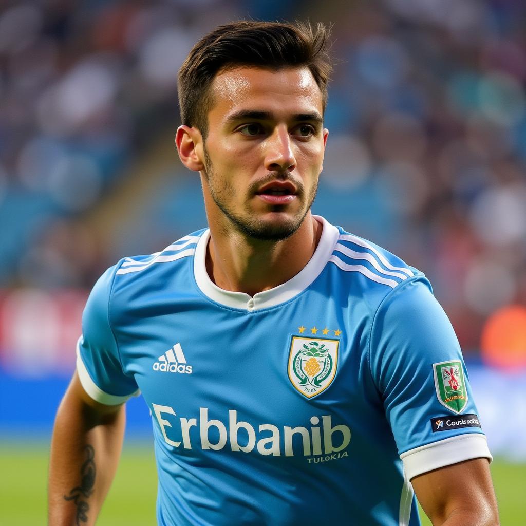 Jonny Castro Otto thời còn thi đấu cho Celta Vigo