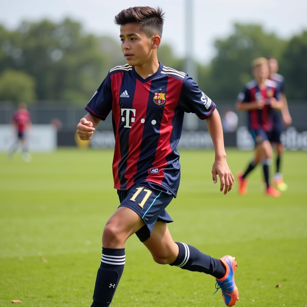 Khám phá tài năng trẻ Jorge Rodriguez trên sân cỏ