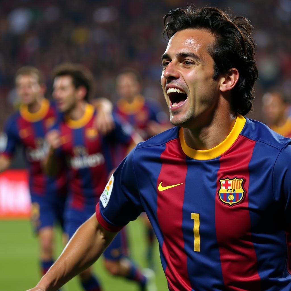 Juliano Belletti ghi bàn thắng quyết định trong trận chung kết Champions League 2006