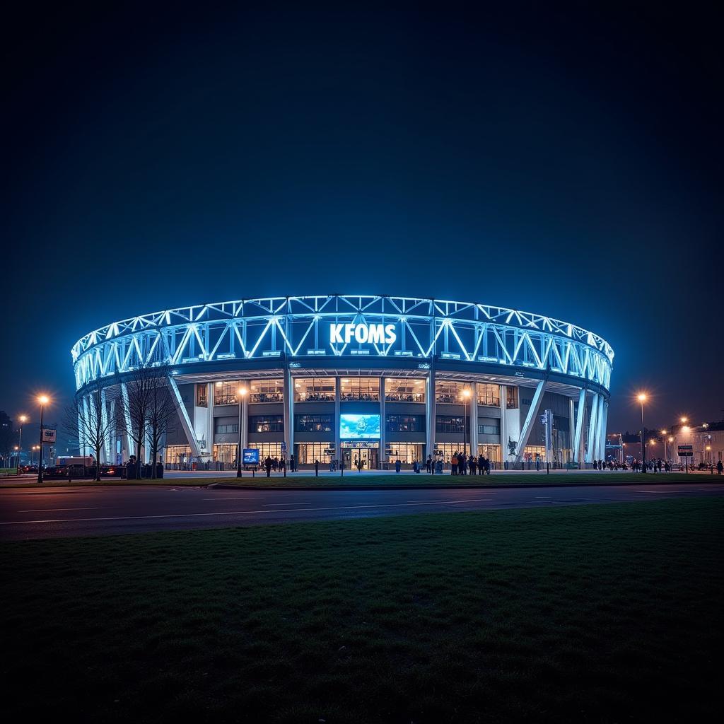 KCOM Stadium Ban Đêm