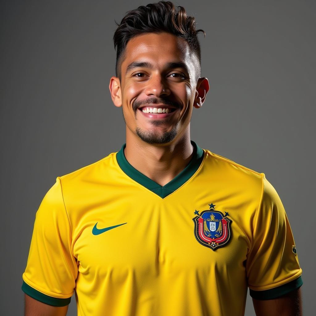 Kevin Castaño trong màu áo đội tuyển quốc gia Colombia
