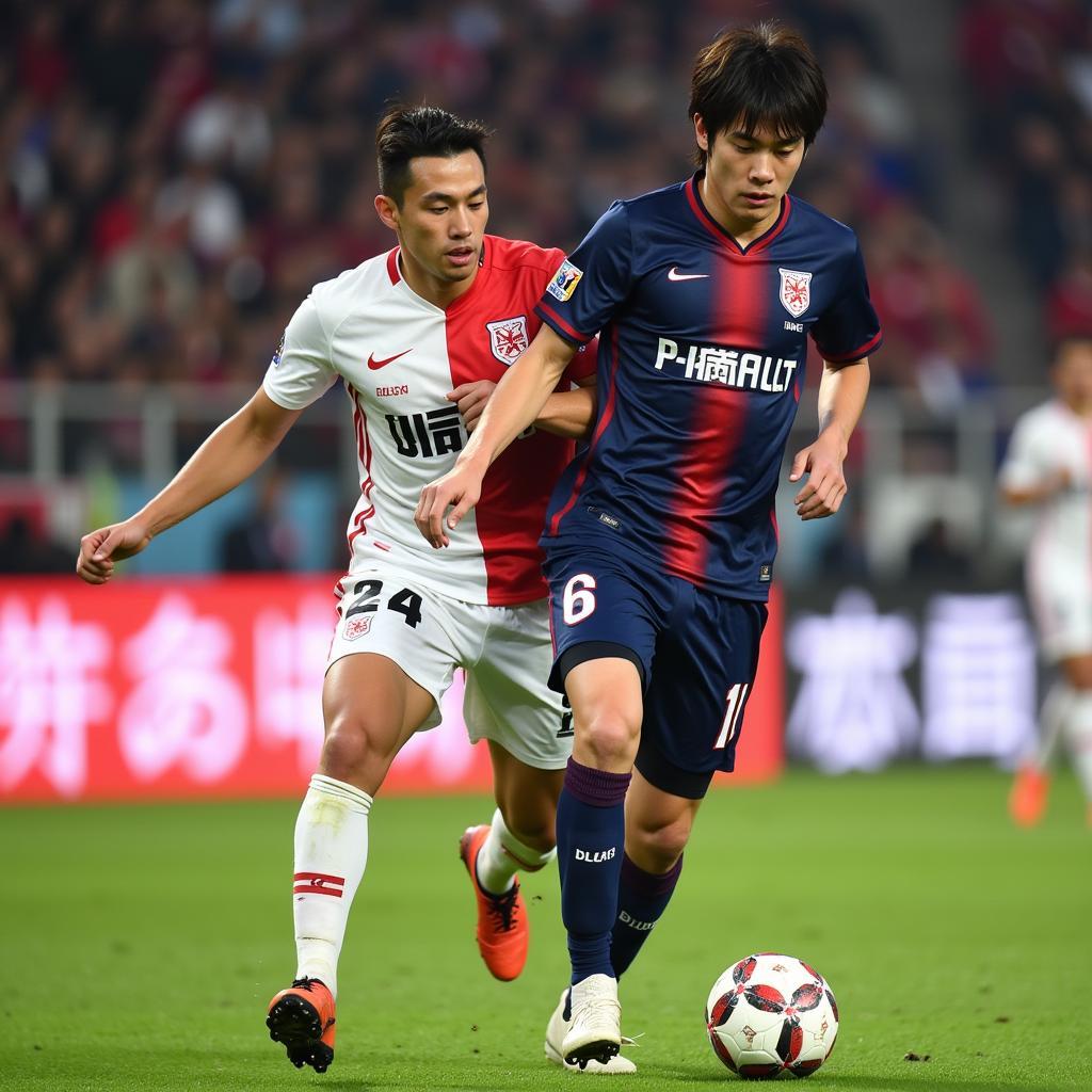 Koki Machida trong màu áo Kashima Antlers