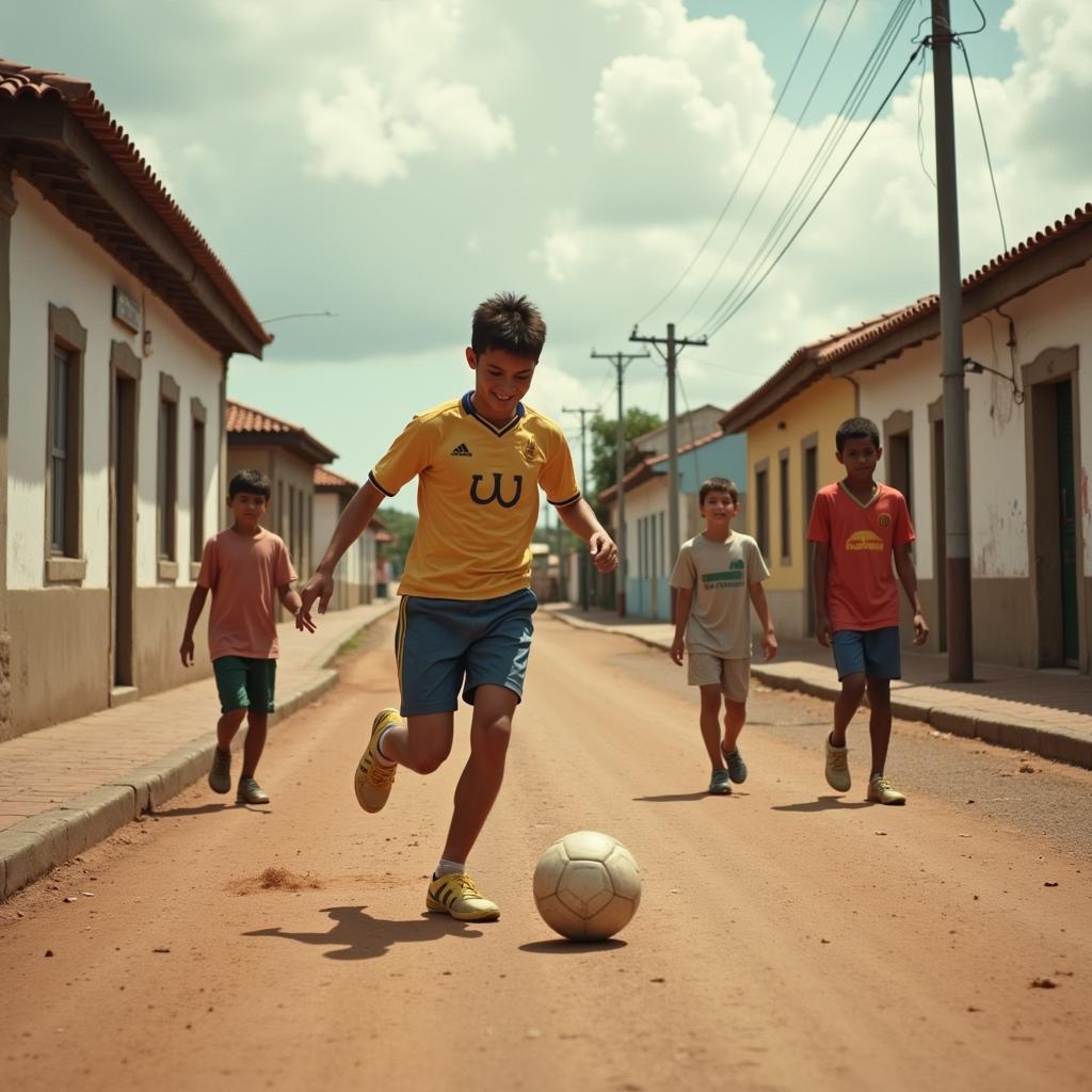 Ký ức bóng đá của CR7 tại Harigaya