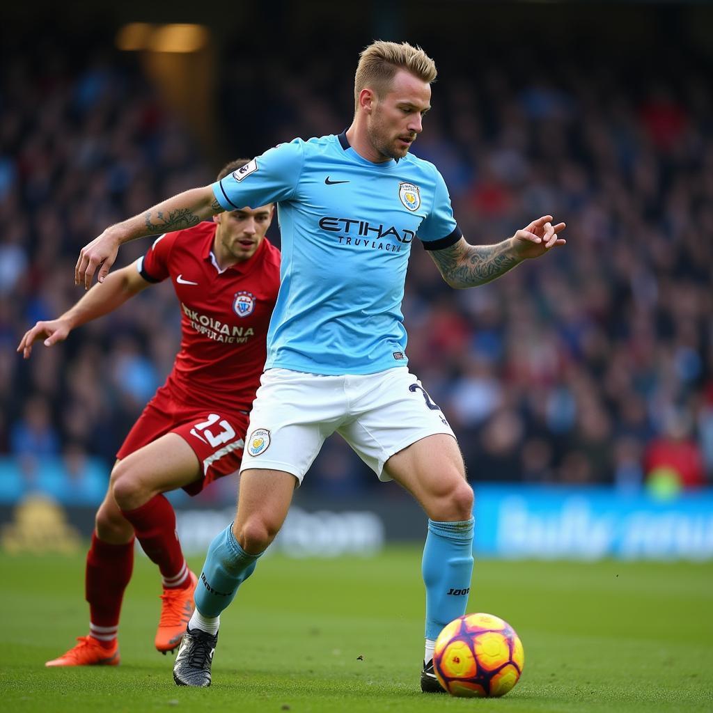 Kyle McFadzean trong màu áo Coventry City