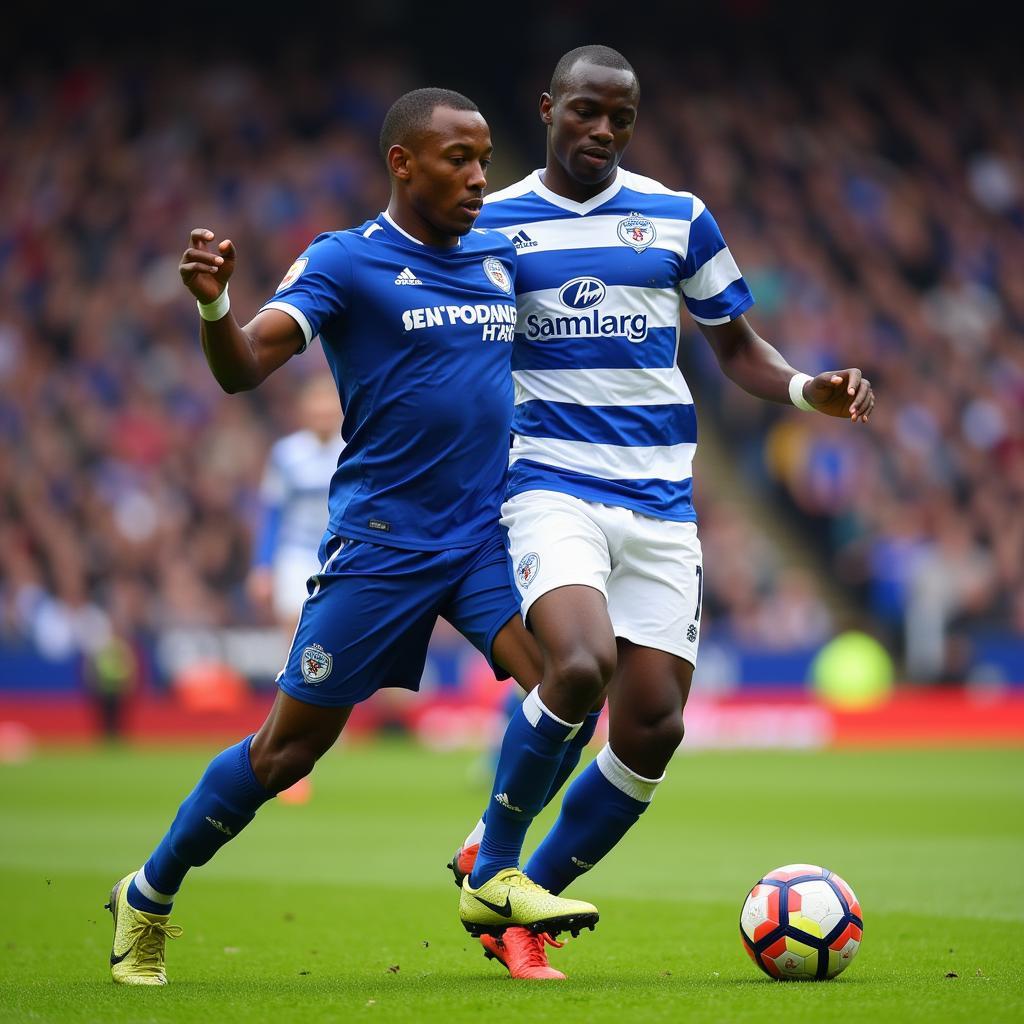 Leroy Lita thi đấu tại Premier League cho Reading