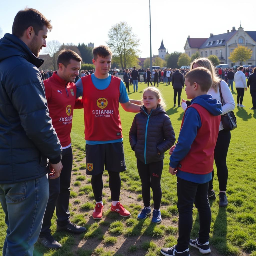 Levanger FC Giao Lưu Với Cộng Đồng