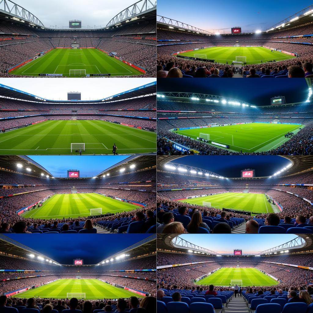 Lịch sử phát triển của sân vận động da stadium
