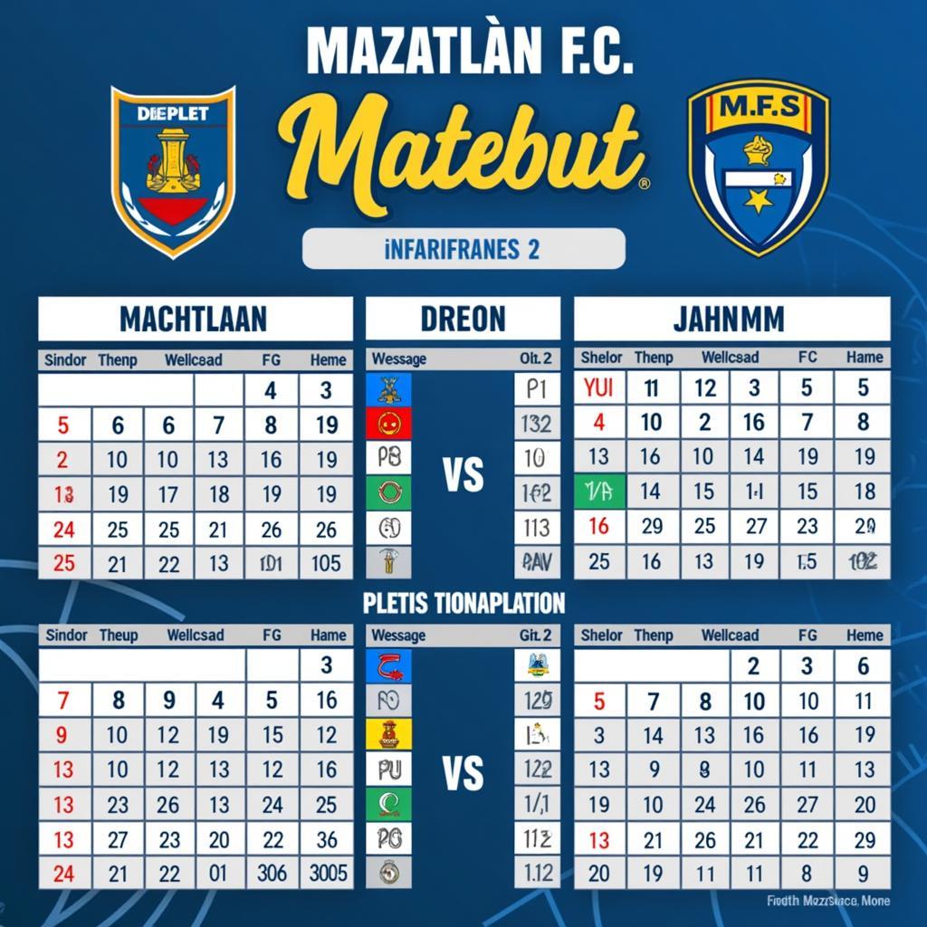 Mazatlán F.C. Schedule