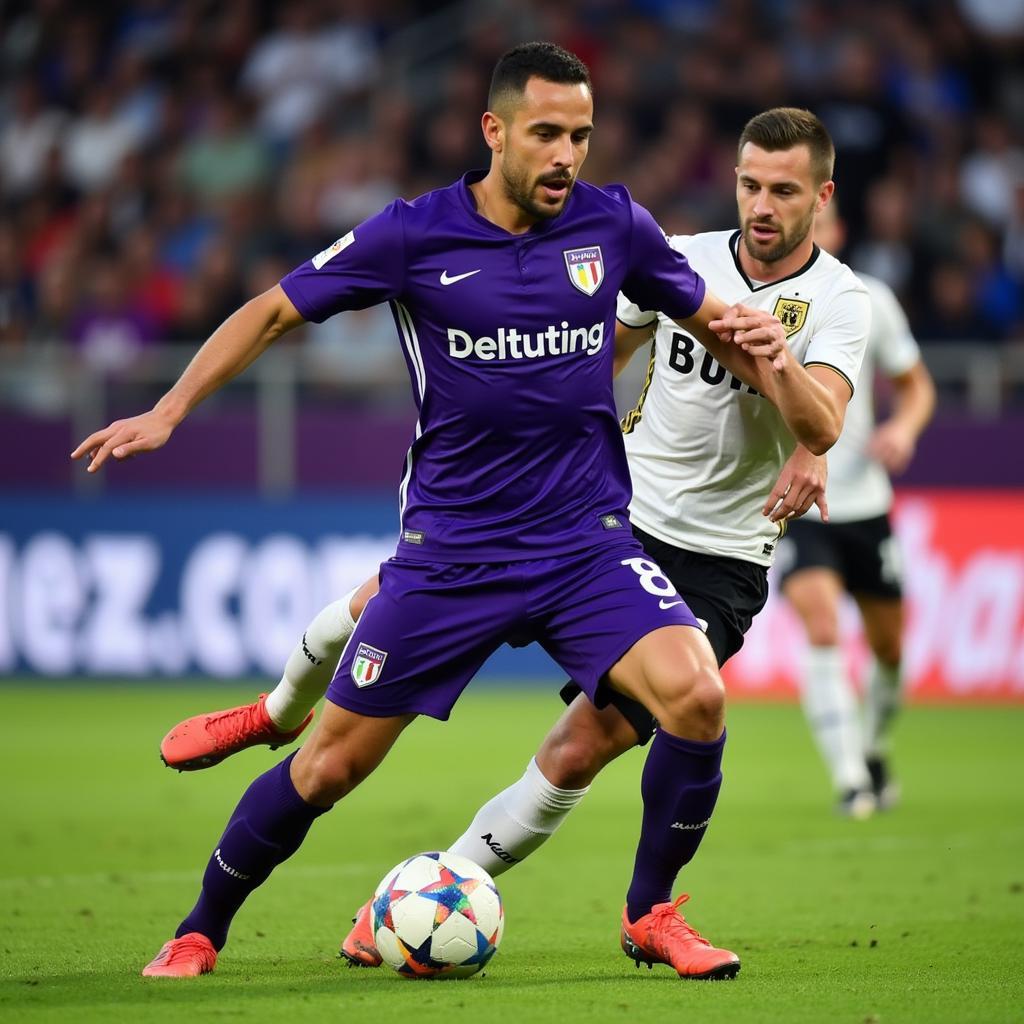 Lucas Quarta trong màu áo Fiorentina