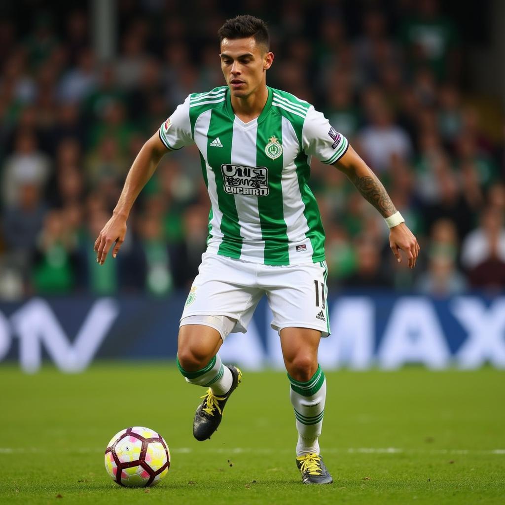 Luiz Henrique trong màu áo Real Betis
