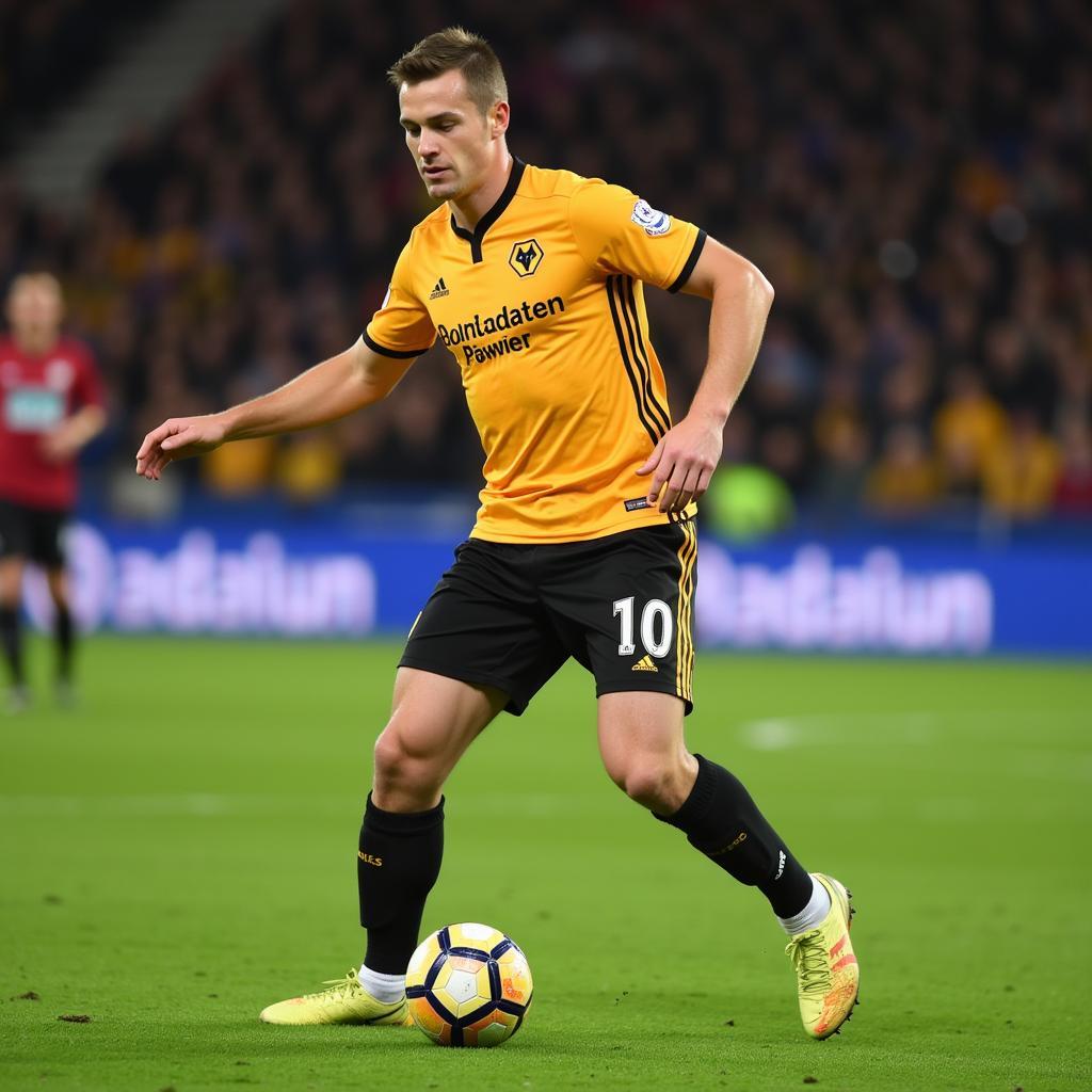 Luke Cundle trong màu áo Wolves