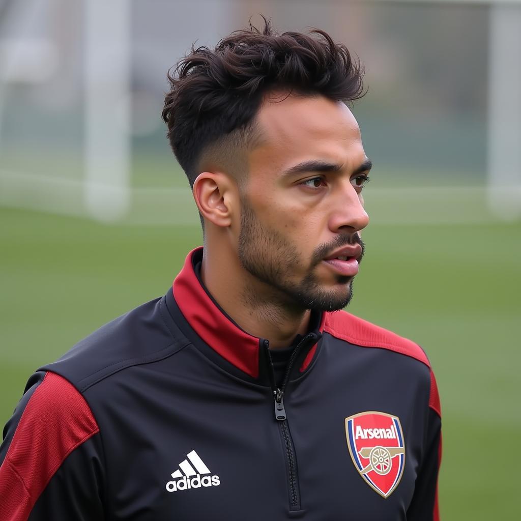 Marcelo Flores trong màu áo Arsenal