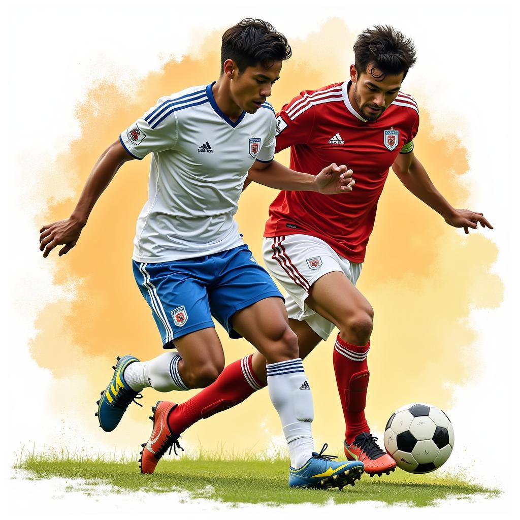 Mario Orozco thể hiện kỹ năng rê bóng điêu luyện