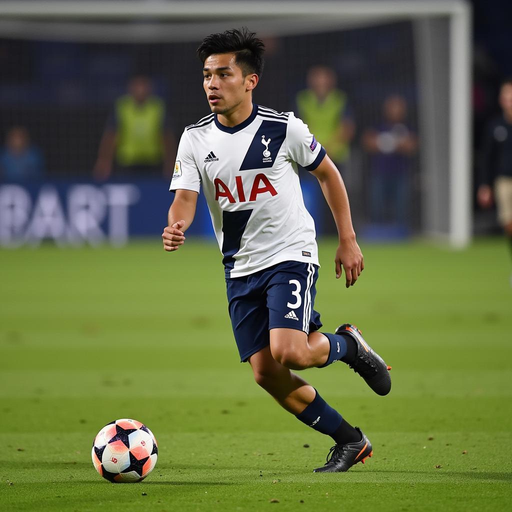 Massimo Luongo thời kỳ đầu sự nghiệp tại Tottenham Hotspur