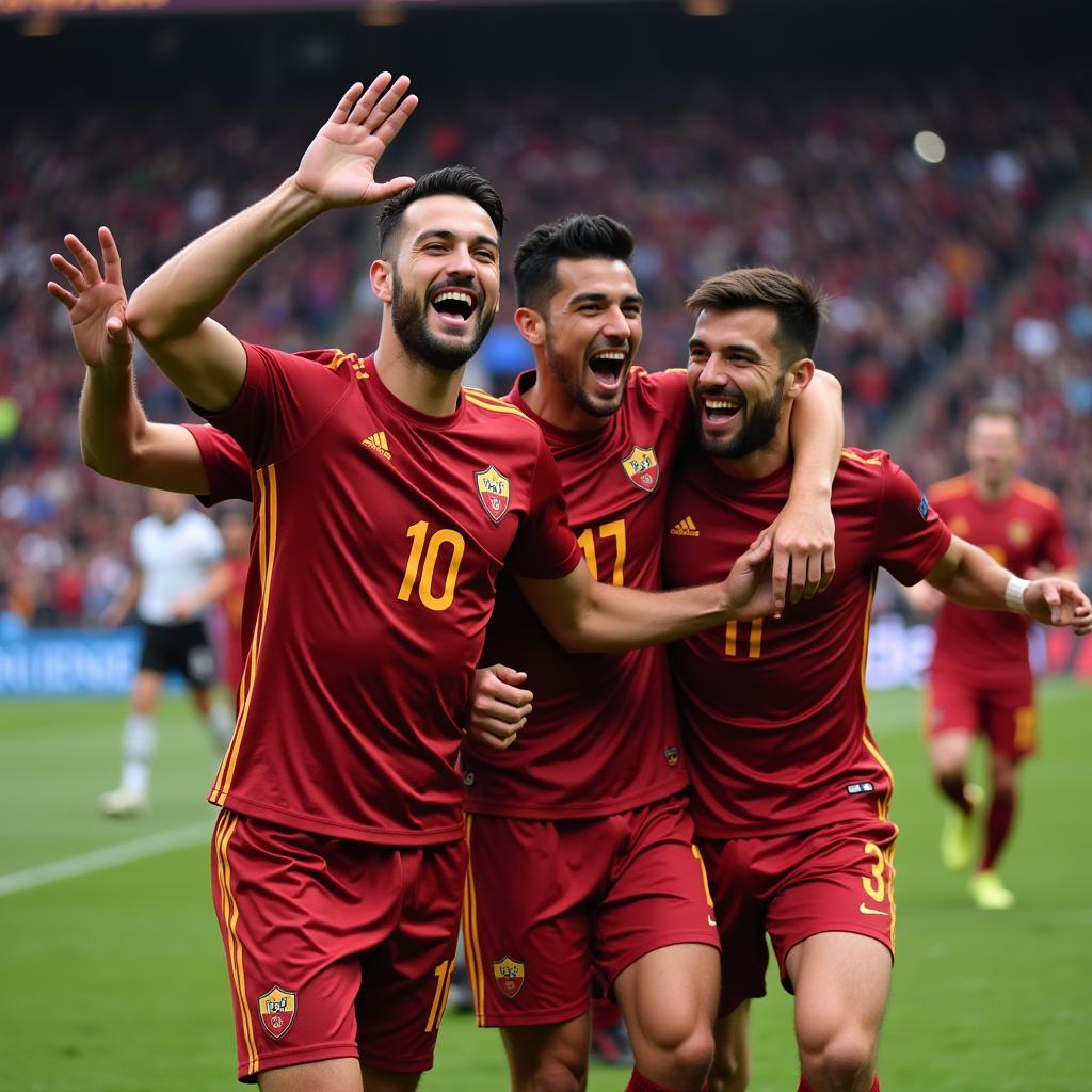 Matteo Brighi thời kì đỉnh cao tại AS Roma
