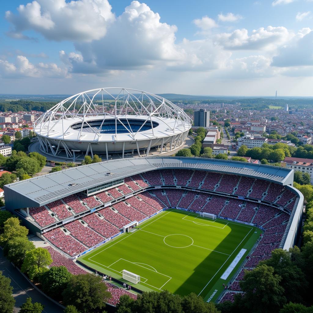 Sân vận động Mercedes-Benz Arena ở Stuttgart, Đức