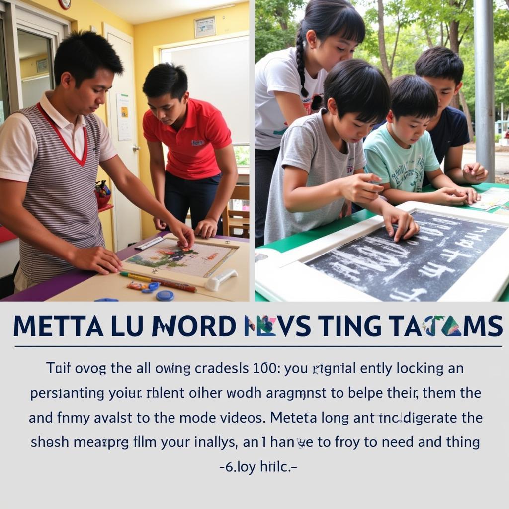 Metta LU đào tạo trẻ