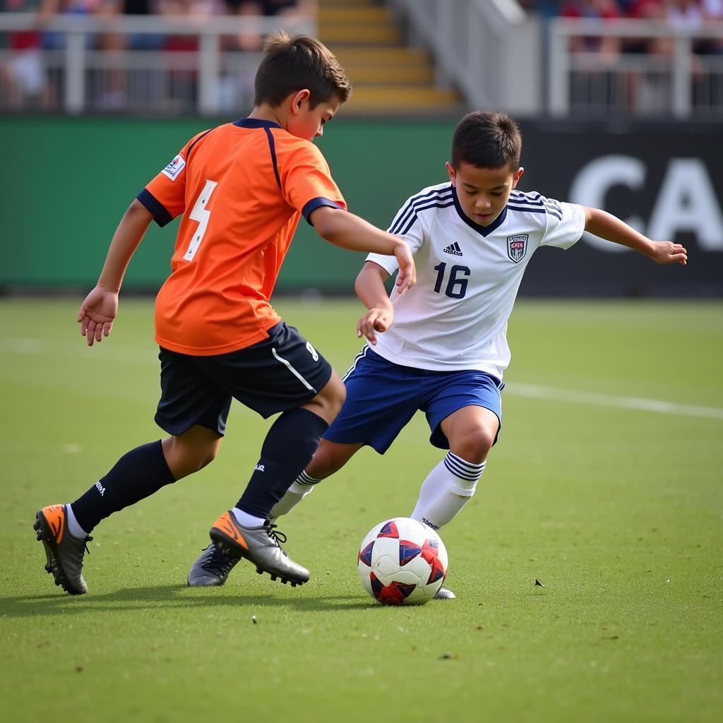 Michael Vang Soccer trong trận đấu khẳng định bản thân