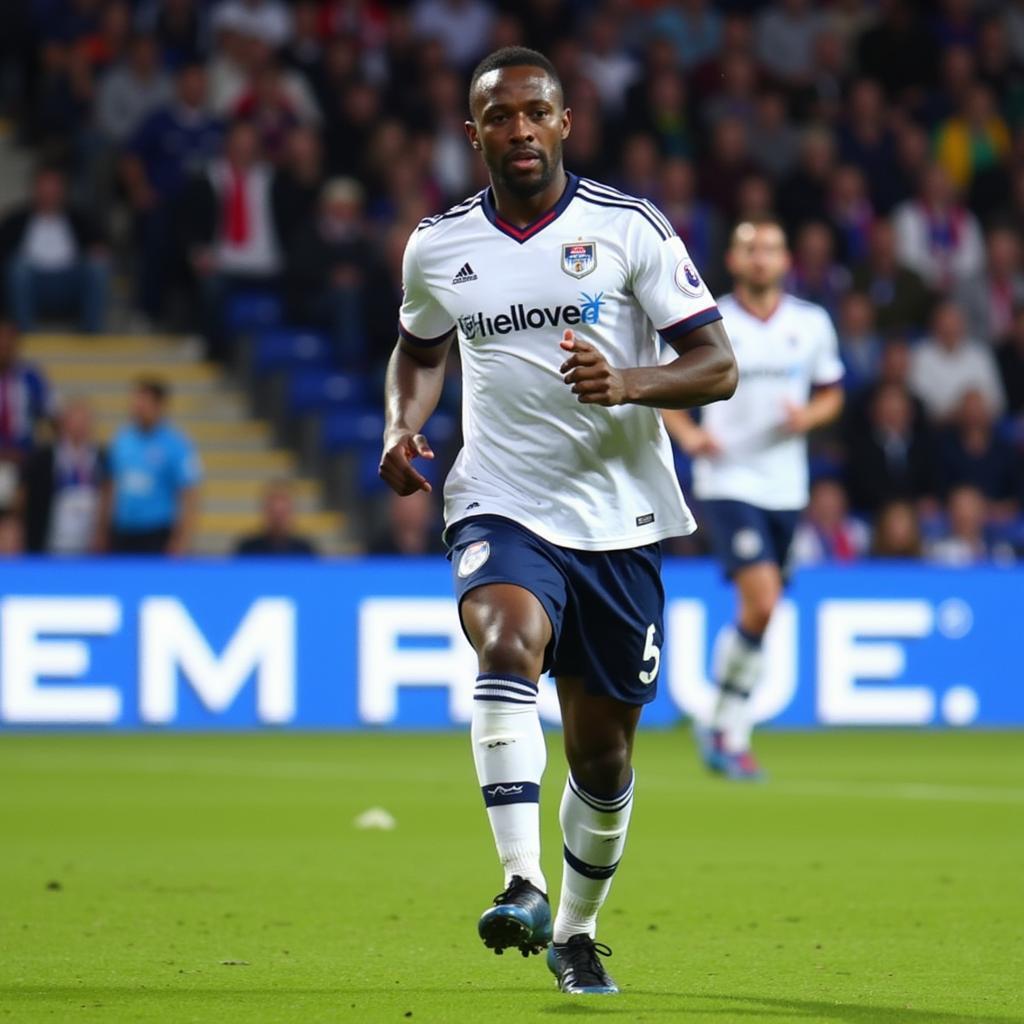 Nesta Guinness Walker trong màu áo AFC Wimbledon