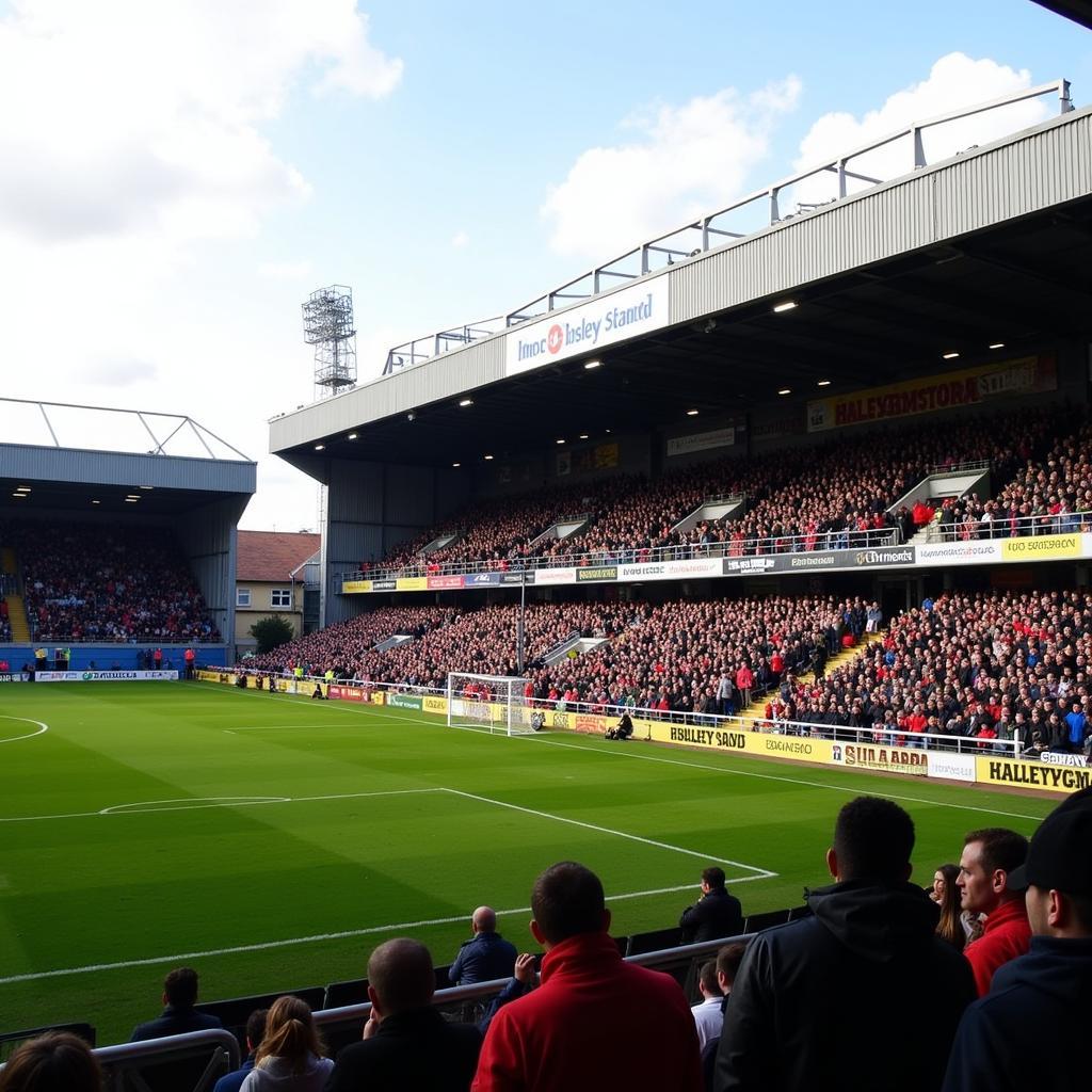 Khán Đài Bisley Stand tại Newport FC Stadium